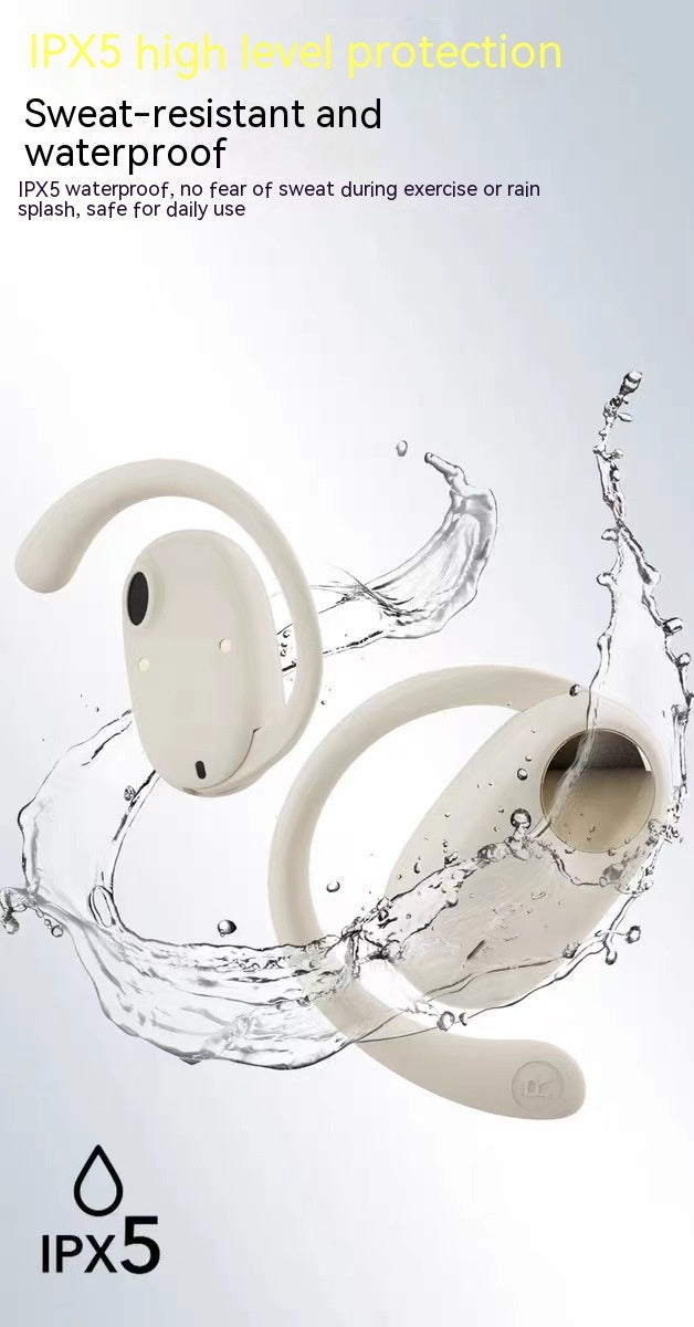 Wireless Ear Hook Non In-ear Long Endurance Bone Conduction Open Sports OWS Bluetooth Headset