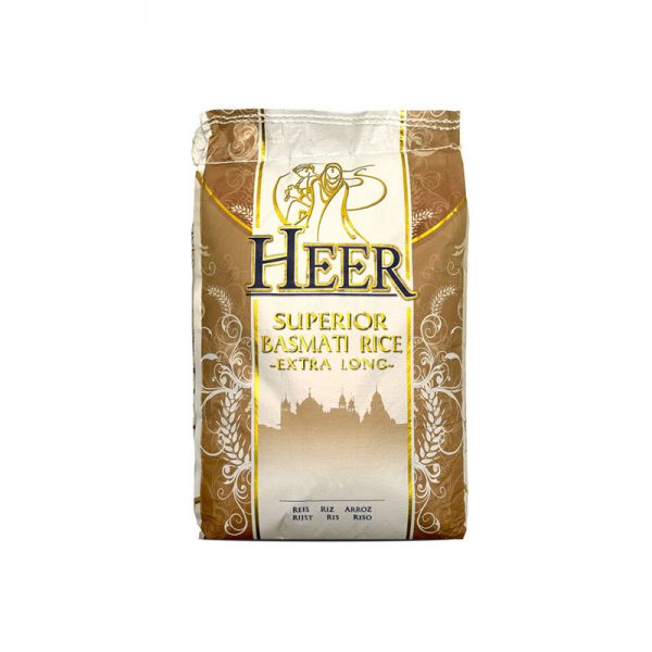 Heer Superior Basmati Rice Extra Long Grain - 10kg