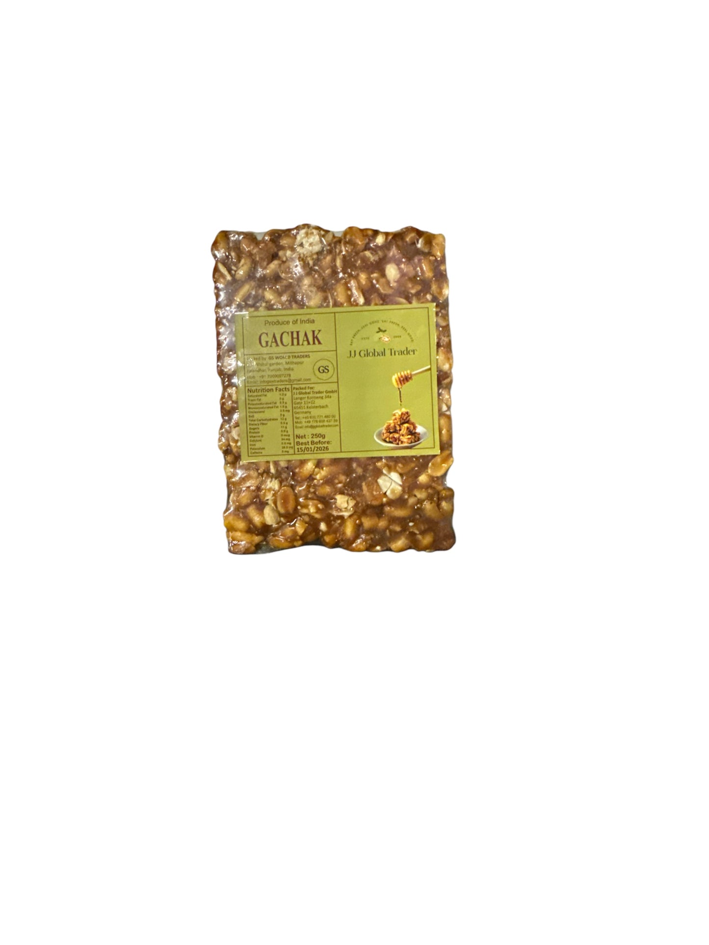 Jj Gurr Peanuts Gachak 250g