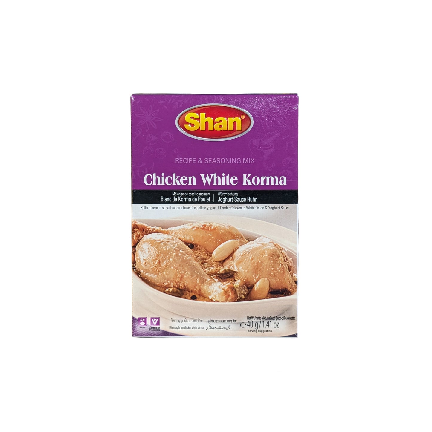 Shan Chicken White Korma Masala 40g