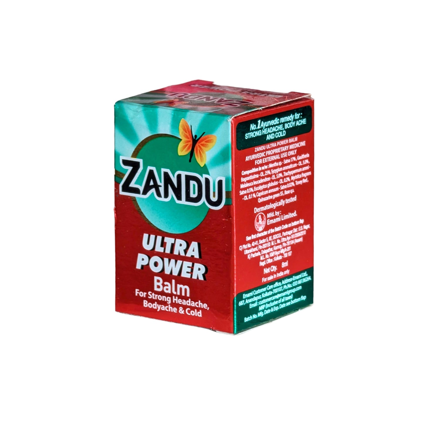 Zandu Balm Ultra Power 8ml