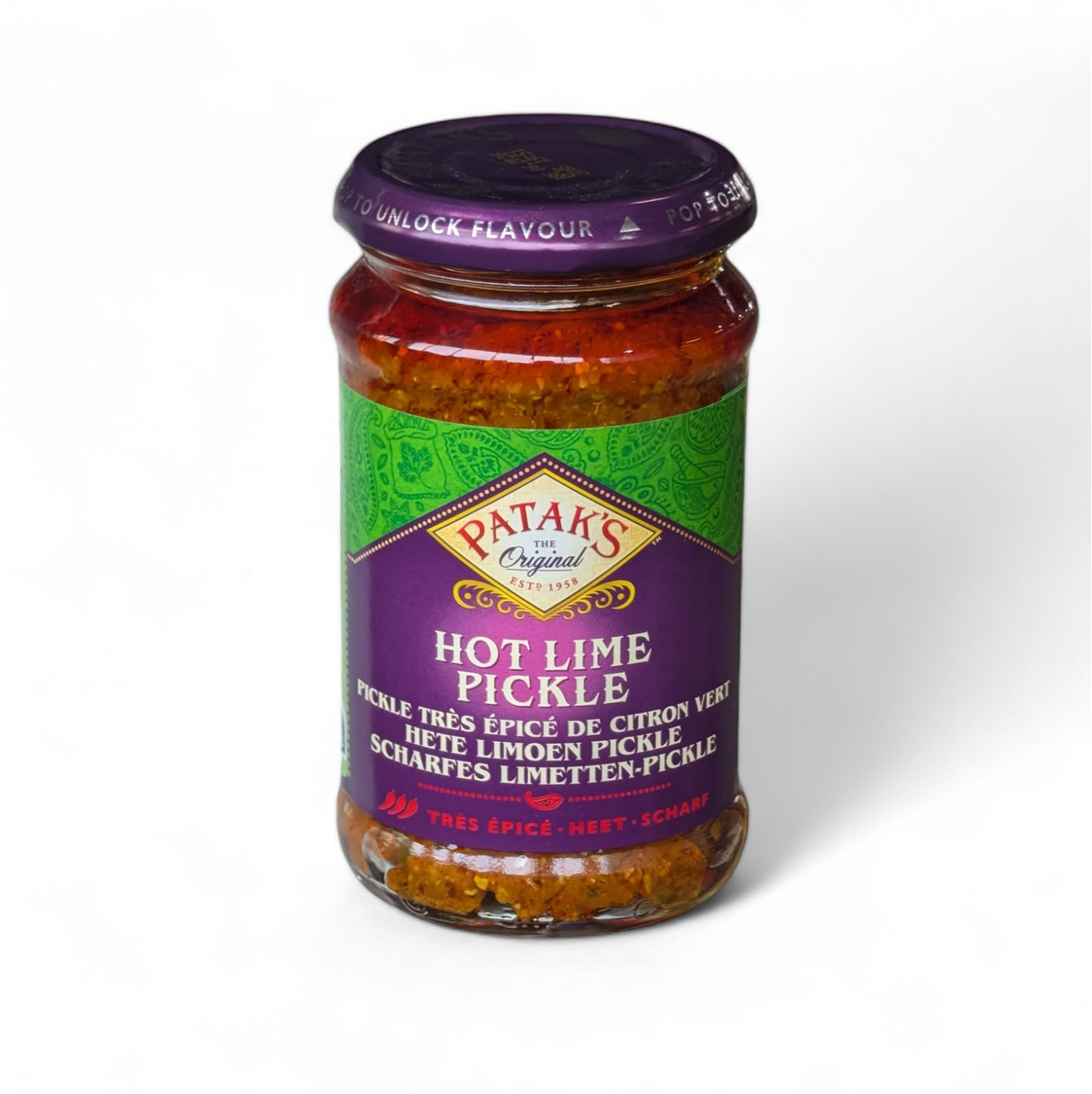 Pataks Hot Lime Pickle 283g