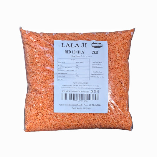 Lala Ji Masoor Dal (Red Lentils) 2kg