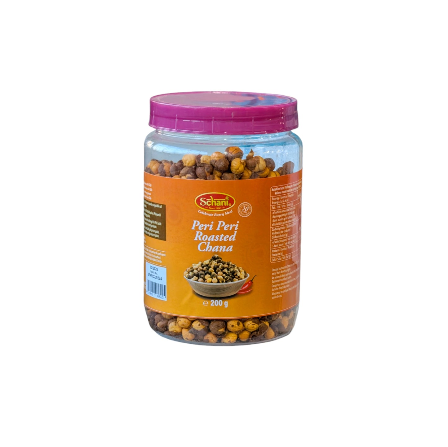 Schani Peri Peri Roasted Chana Jar 200g