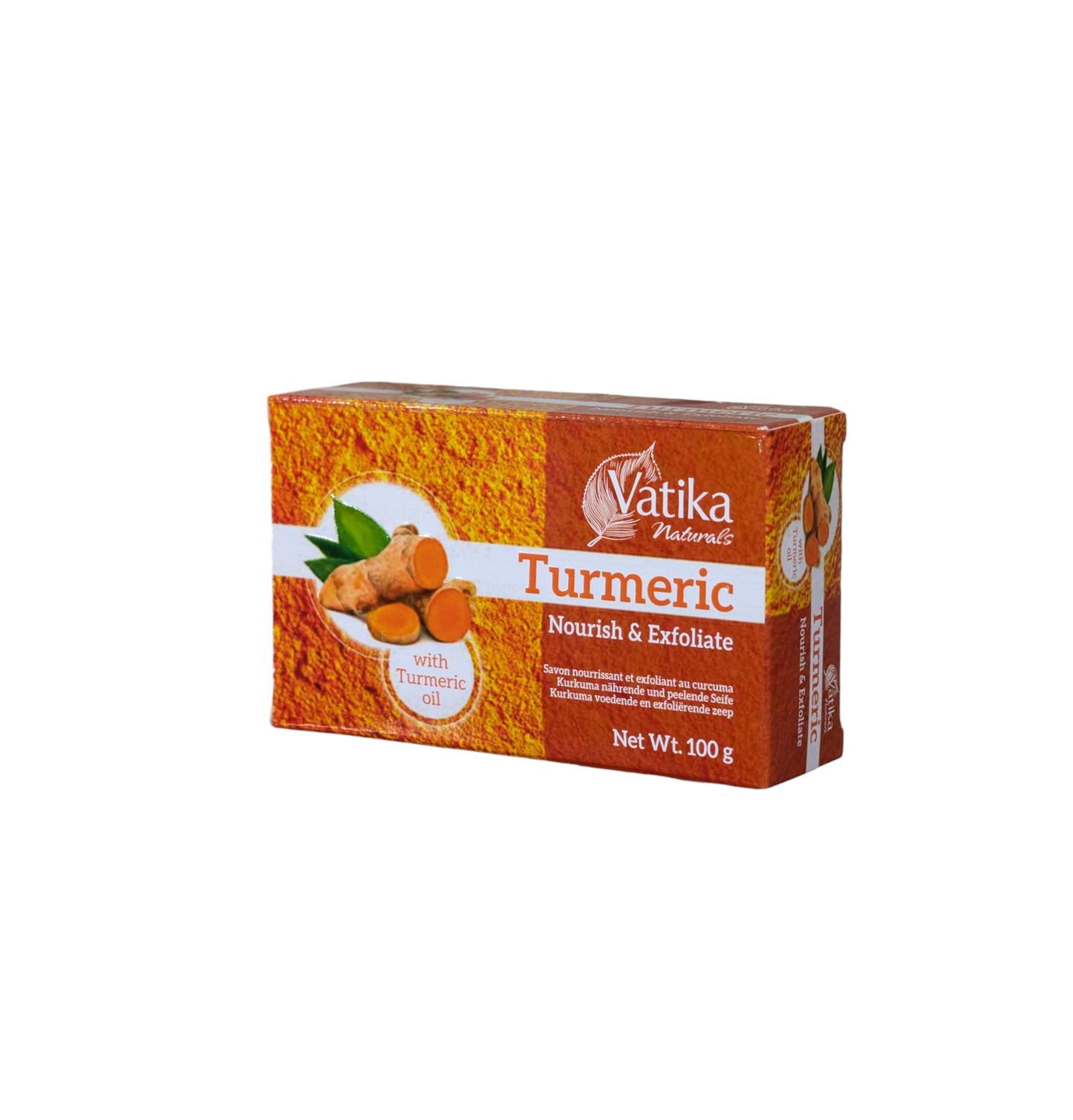 Vatika Turmeric Nourish & Exfoliate Soap 100g