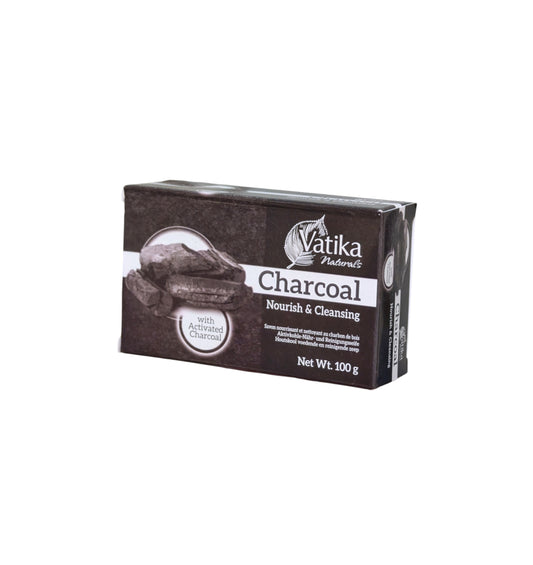 Vatika Charcoal Nourish & Cleansing Soap 100g