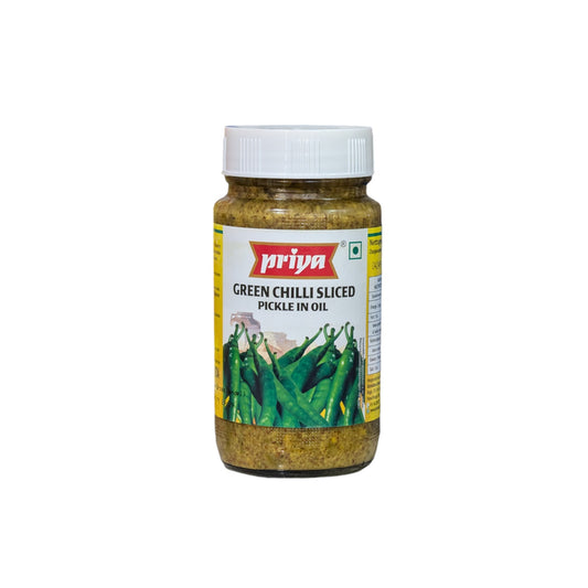 Priya Green Chilli Sliced Pickle 300g