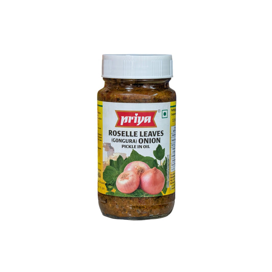 Priya Roselle Leaves (Gongura) Onion Pickle 300g