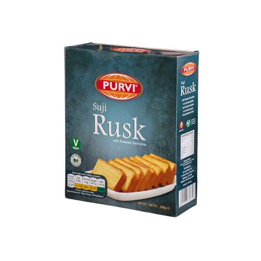 Purvi Suji Rusk 200g