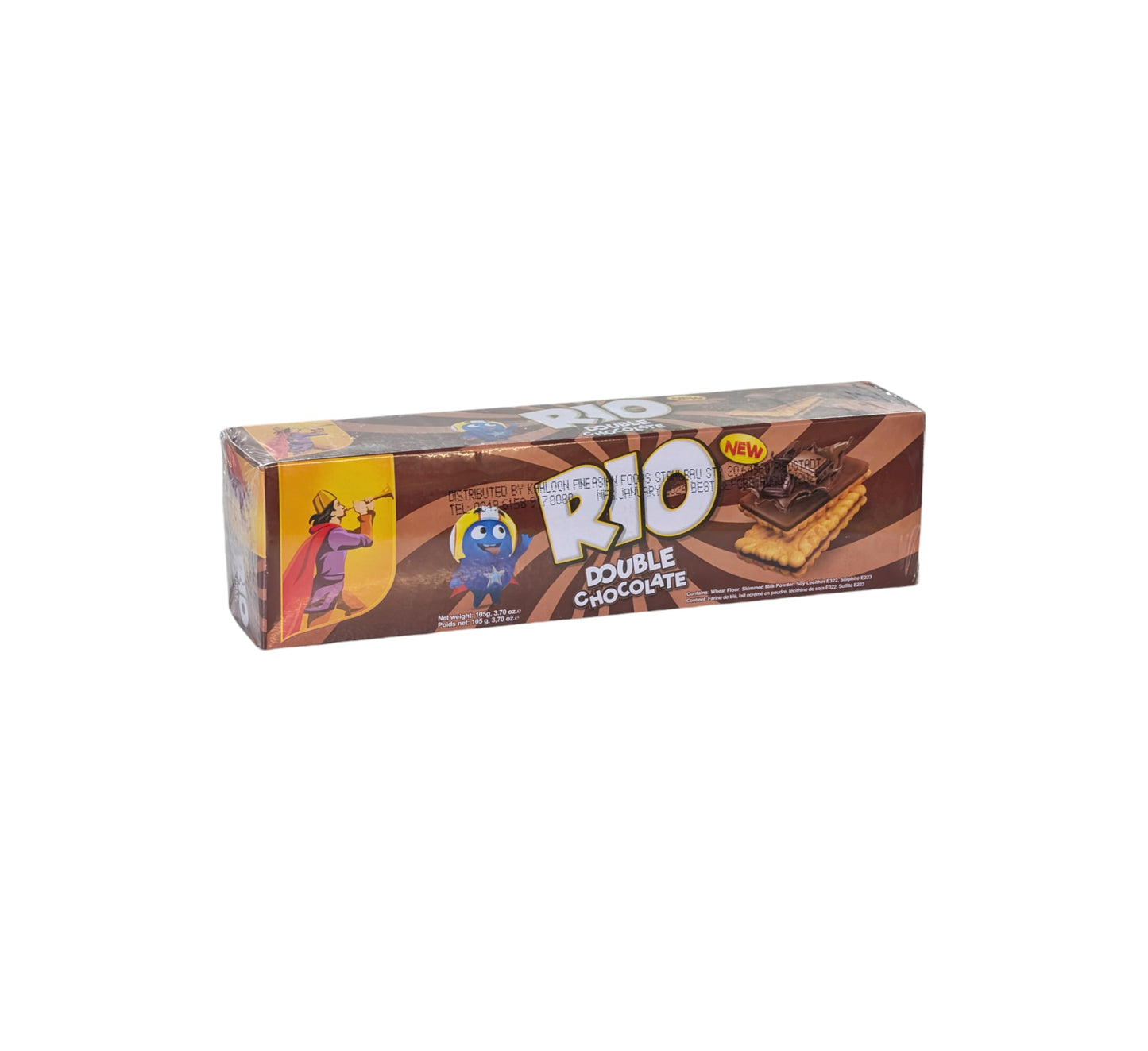 Biscuits EBM RIO Double Chocolate 105g