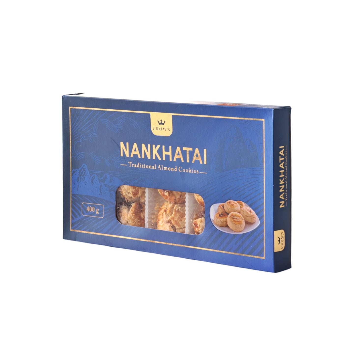 Crown Nankhatai Traditional Almond Cookies 400g