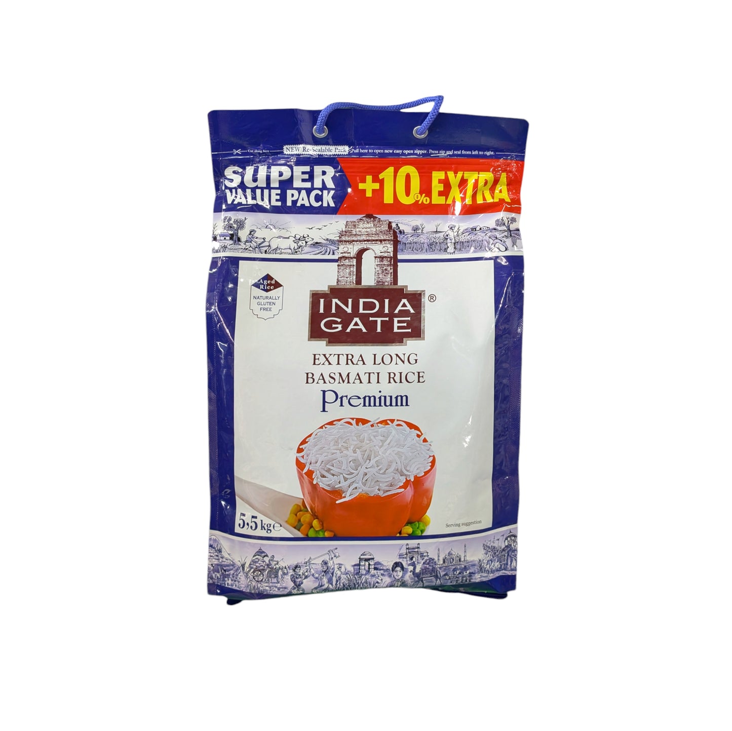 India Gate Premium Basmati Rice 5,5kg