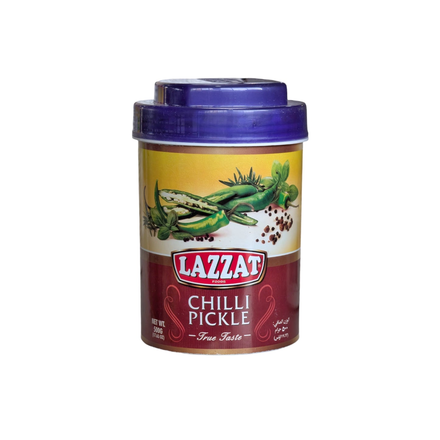 Lazzat Chilli Pickle 500g