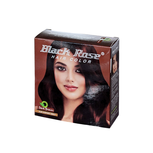 Black Rose Hair Color Dark Brown 5 sachets 10gm