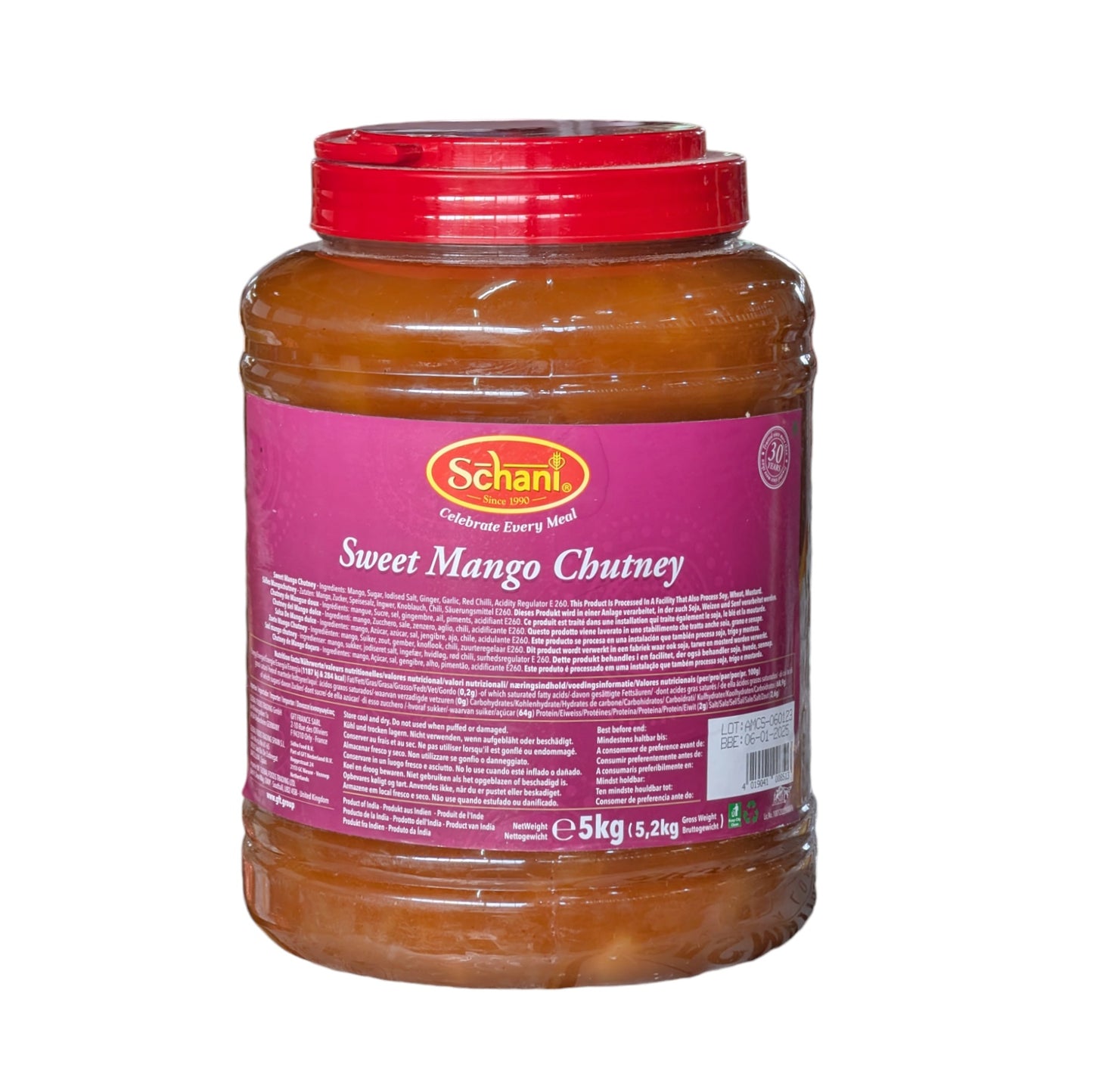 Schani Sweet Mango Chutney 5kg