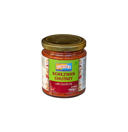 Ashoka Shezwan Chutney with Olive Oil 190g