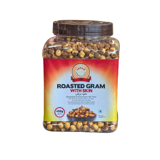 Annam geröstete Kichererbsen - Chana im Glas, 450 g