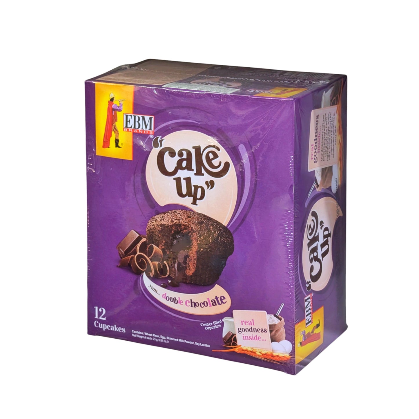 Kekse EBM Cake up Yum Chocolate 12 Cupcakes - 276g