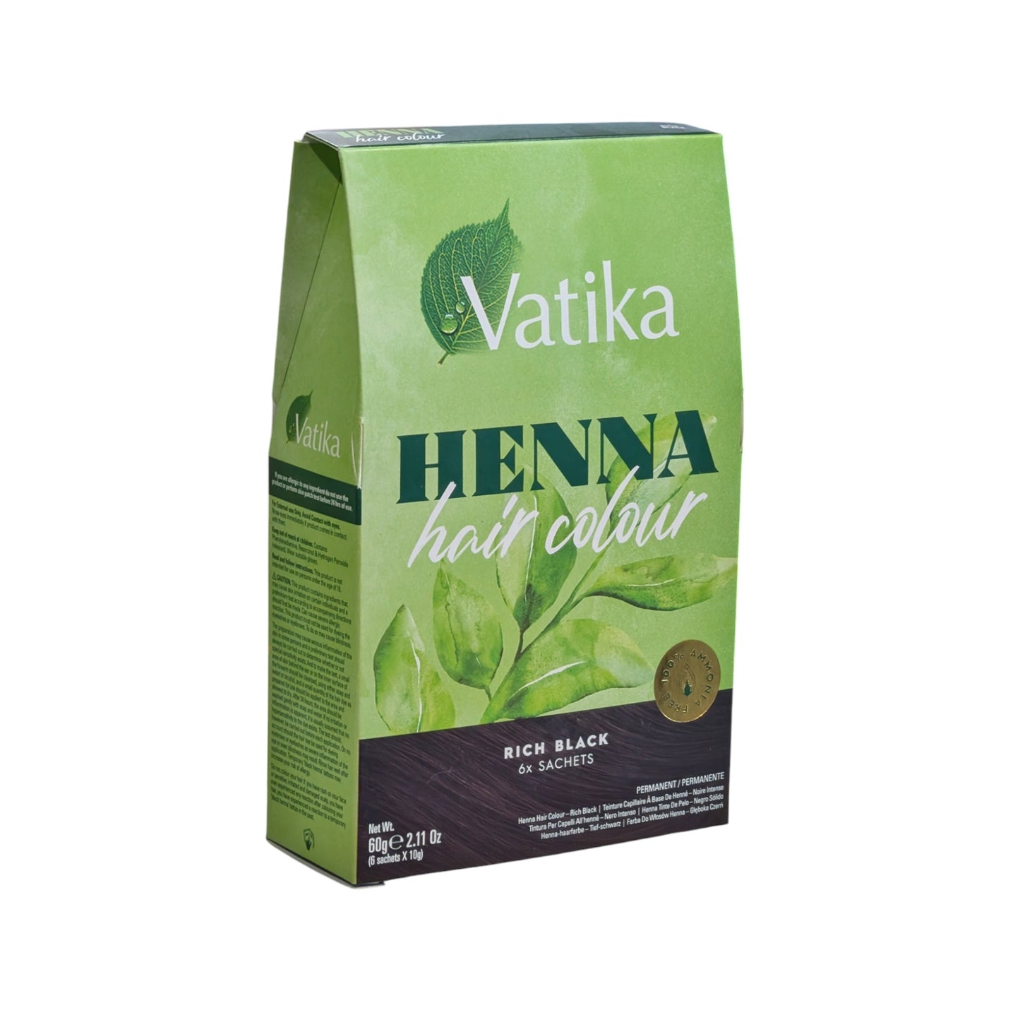 Vatika Hair Colour Rich Black 60g