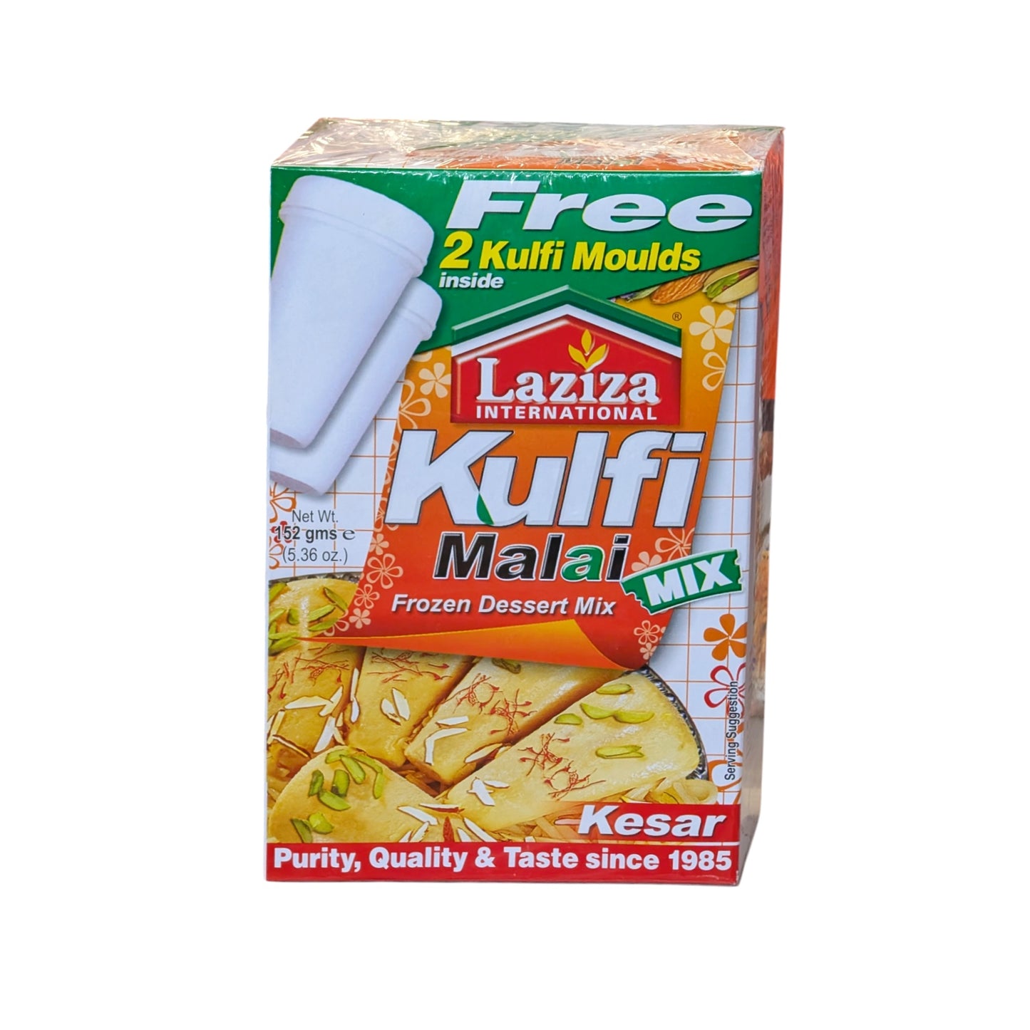 Laziza Kulfi Malai Kesar 152 g