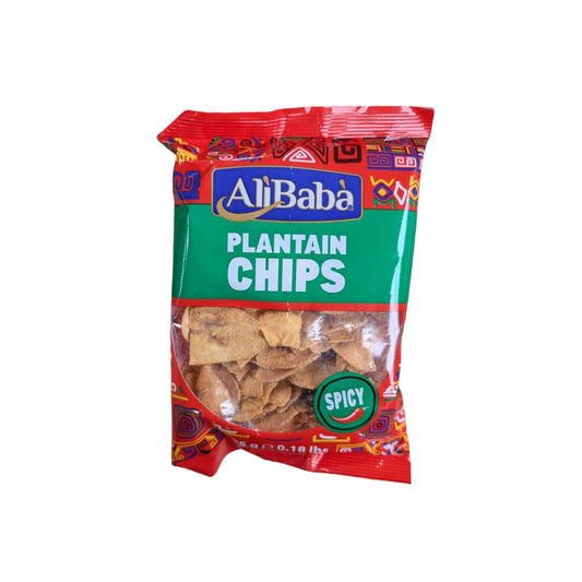 Alibaba Chips Kochbanane Scharf 85g