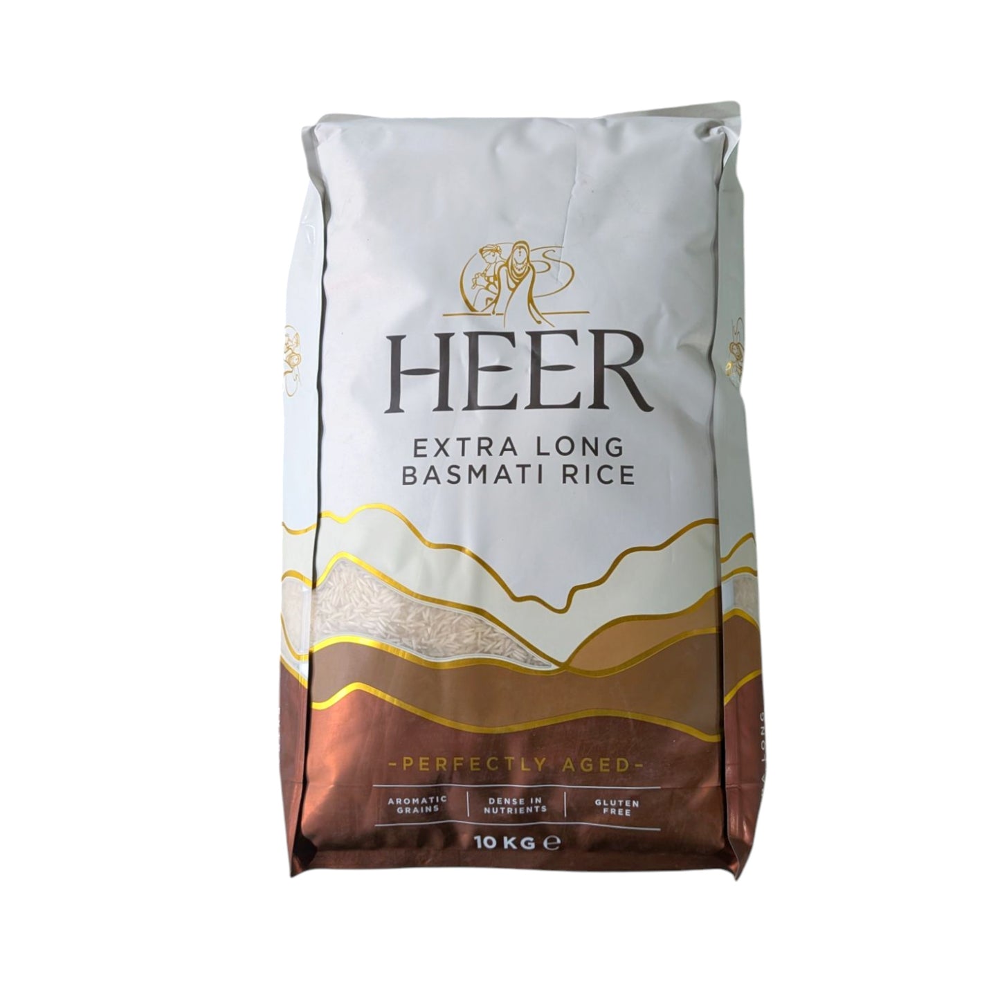 Heer Basmati Reis Extra Langkorn - 10kg