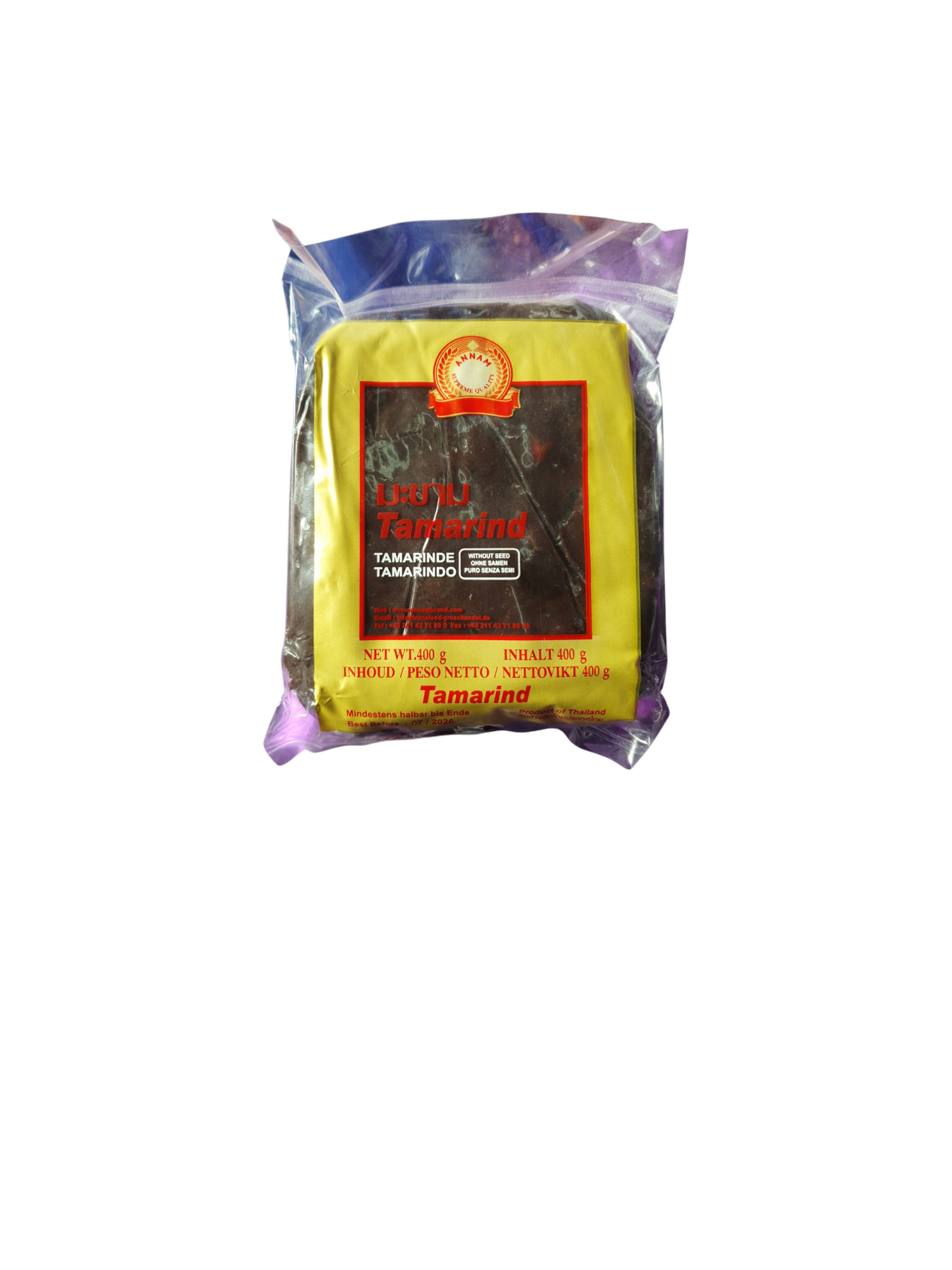 Annam Tamarind Without Seed 400g