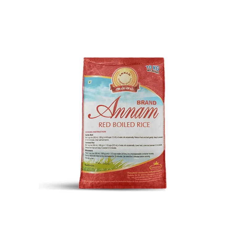 Annam Red Parboild  Rice 10kg