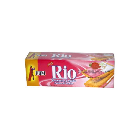 Kekse EBM Rio Erdbeere Vanille 105g