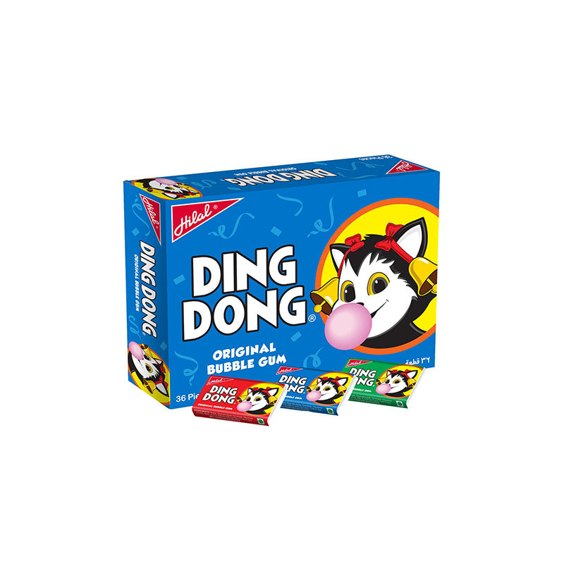 Ding Dong Original Bubble Gum 36 pic – Basra Asian Food