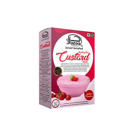 Jazaa Custard Strawberry Powder 250g