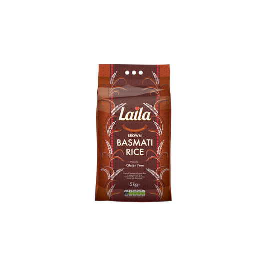 Laila Brown Basmati Rice 5kg