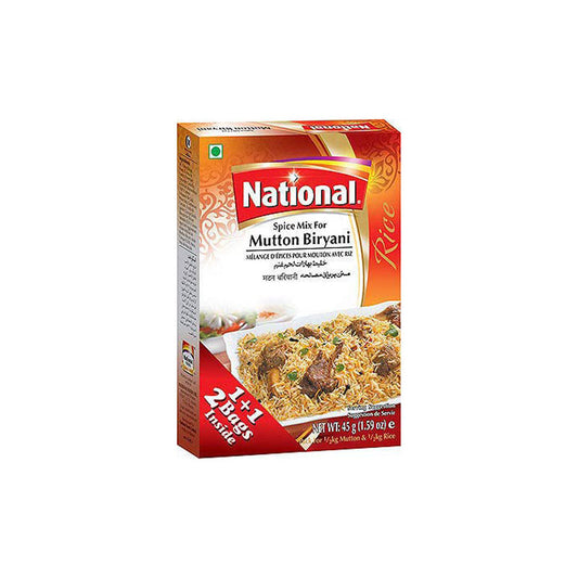 National Mutton Biryani 2 Bags Inside