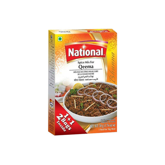 National Qeema  Masala 78g 2 bags inside