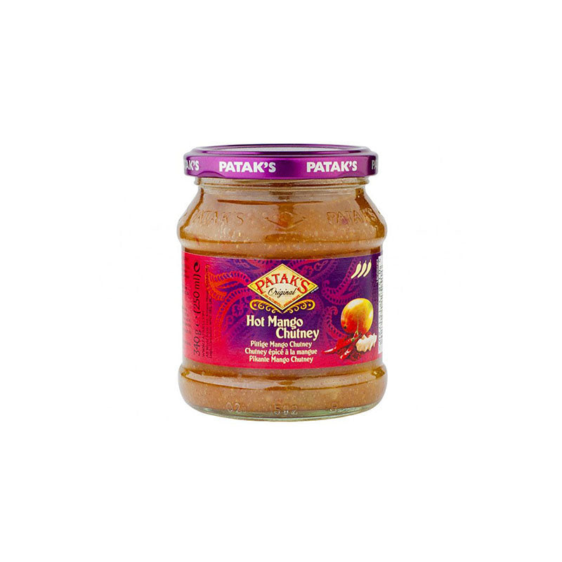 Pataks Hot Mango Chutney 340g