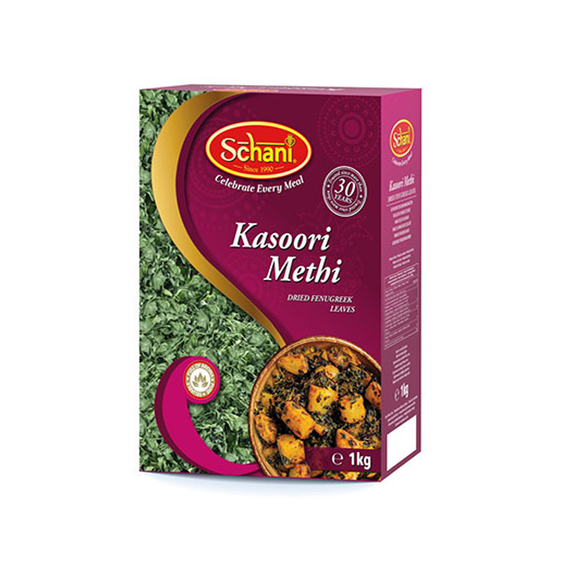 Schani Kasoori Methi Dried Fenugreek Leaves 1kg