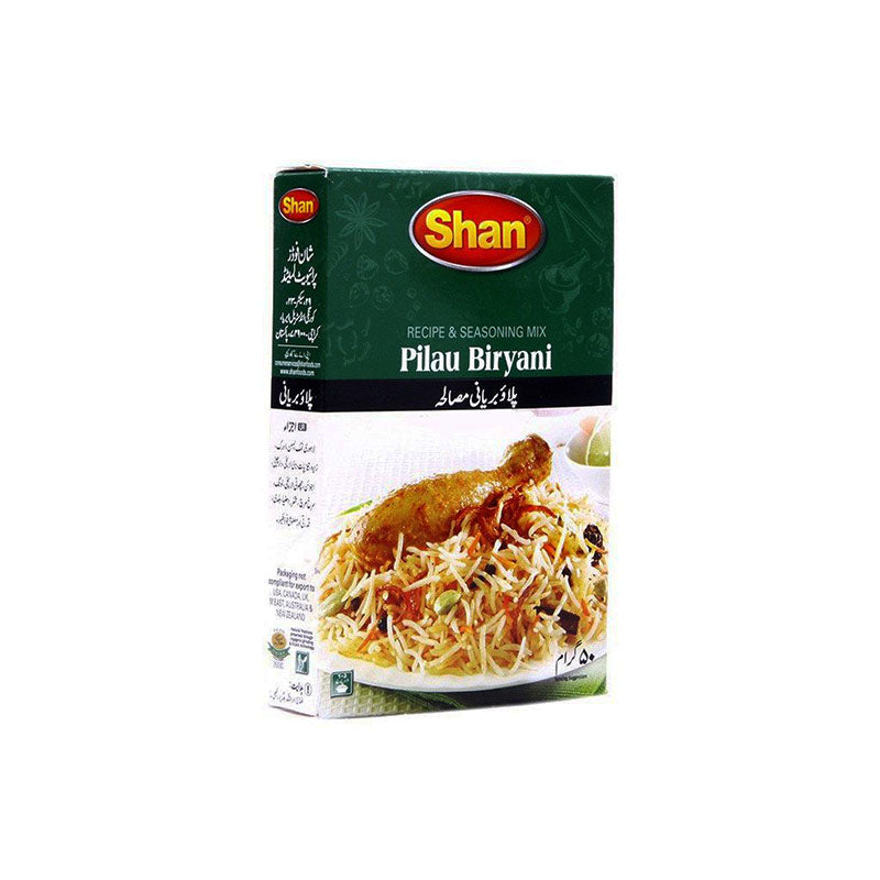 Shan Pilau Biryani Masala 50g – Basra Asian Food