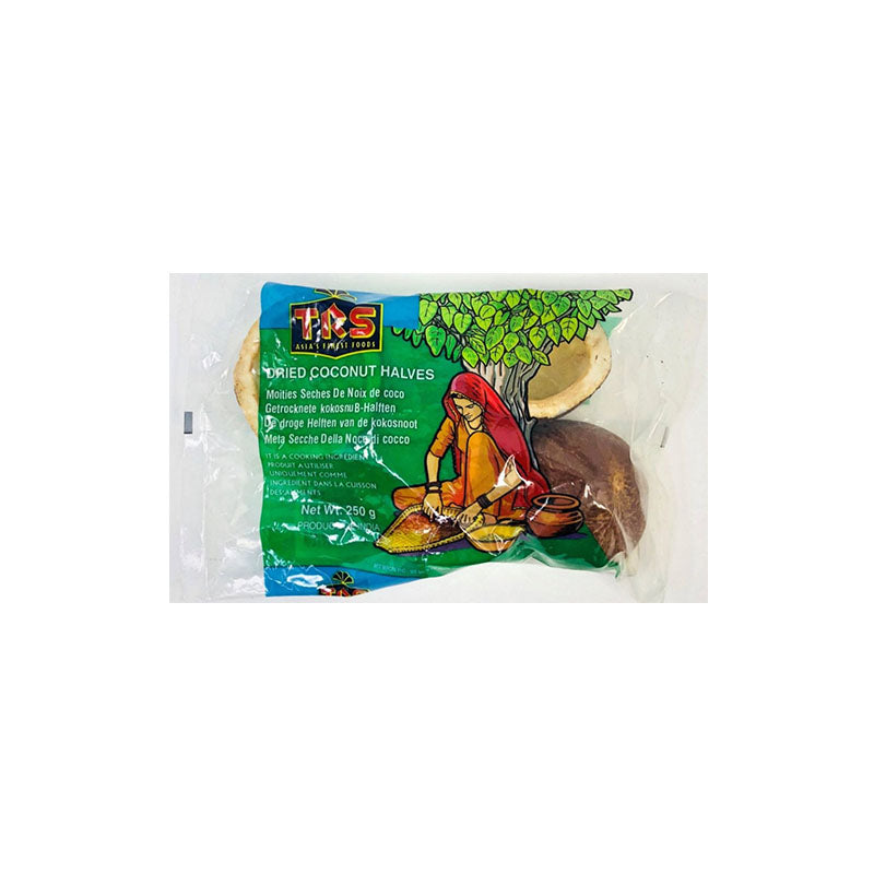 TRS  Dried Coconut Halves (Gari) 250g