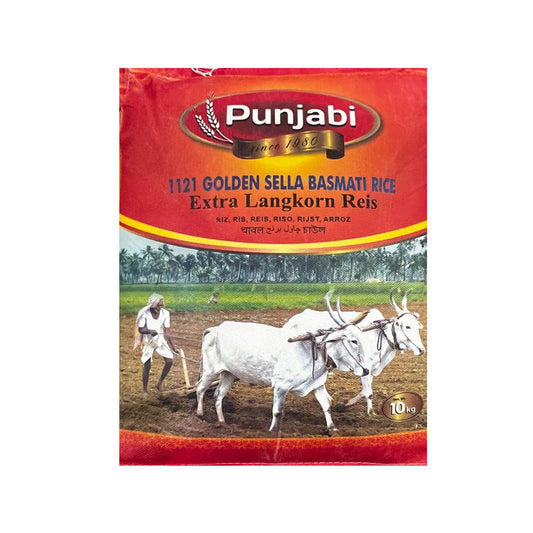 Punjabi Extra Long Golden Sella  Rice 10kg